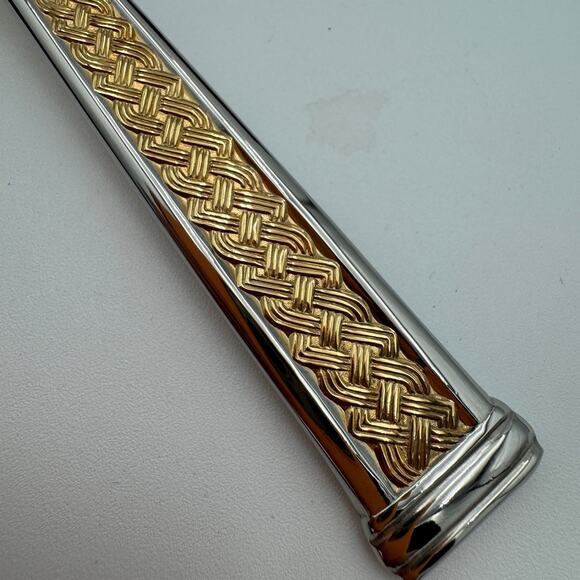 Waterford Kells Gold Flatware 18/10 5 Pc Place Setting NIB - Picture 2 of 5